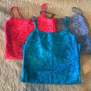 Set of 3 Juniors XS Aeropostale Favorite Cami